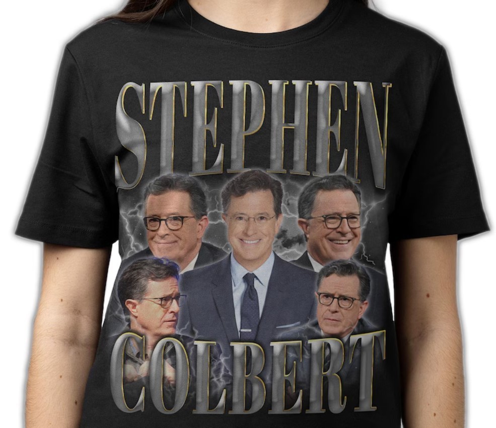 STEPHEN COLBERT SHIRT, Stephen Colbert Vintage T-Shirt