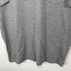 Johnnie-O T Shirt Mens Size Medium Gray Pocket Tag Logo Cotton Rayon Polyester
