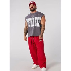 Men’s Summer Oversized Cotton Tank Top Sleeveless T-Shirt Sport Gym Casual