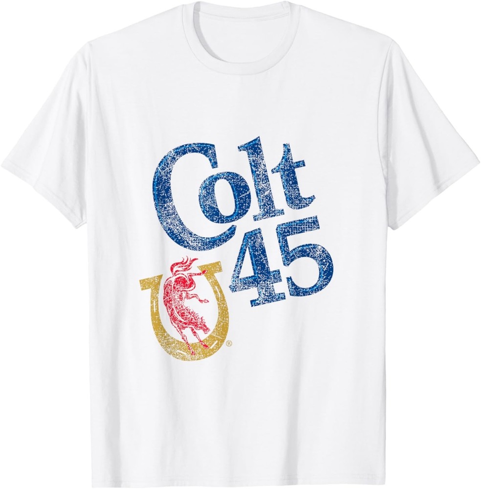 Colt 45 Beer Vintage Style – Logo T-Shirt