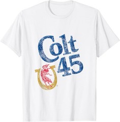 Colt 45 Beer Vintage Style – Logo T-Shirt