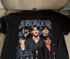 Jung Kook 90s Vintage T-Shirt, Jung Kook Kpop Tee, Fan gift