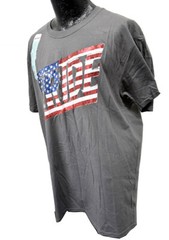 NEW American Pride T-Shirt Academy Sports Men’s Size XL Gray Patriotic Shirt