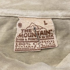 Vintage The Mountain T Shirt Large Leather Tag Grand Canyon Tribal USA Y2K Rare