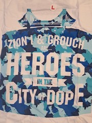 Bay Island Sportswear Men’s Large White Zion & Crouch Heroes City of Dope