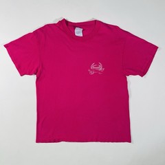 Vintage 1980s–90s Tatau Samoa Tattoo T-Shirt Single Stitch Pink Size L
