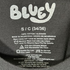 Bluey Bandit Bingo This Was The 80s Man Black Graphic T-Shirt Mens Small New