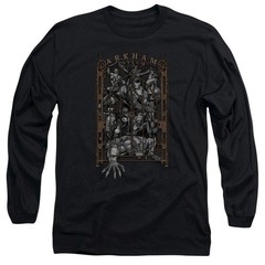 Batman Arkhams Gate Licensed Adult Unisex Long Sleeve T-Shirt SM-3X