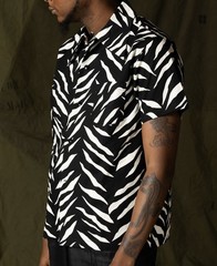 Attractions Japan Zebra 40’s 50’s Loop Collar Wearmasters Sold Out Size 42