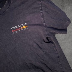 Hollister Oracle Red Bull Racing Formula 1 T-Shirt Mens Small Blue Graphic Tee