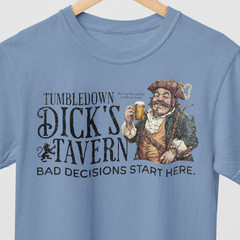 Tumbledown Dick’s Tavern Dive Bar T-Shirt, Drinkers Shirt, Dive Bar Tee