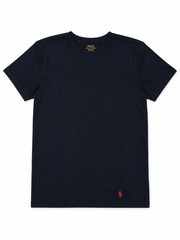 Polo Ralph Lauren Black Crewneck T Shirt Red Pony Logo Men’s Size M