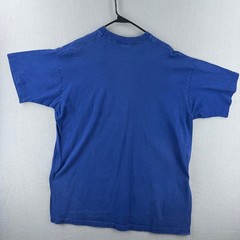 Vintage Blank T Shirt Mens 2XL 90s Blank Selvedge Pocket Tee BVD Made in USA