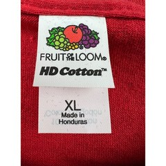 Fruit of the Loom Looney Tunes Marvin the Martian Red Graphic T-Shirt Mens XL