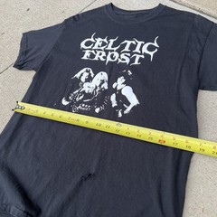 CELTIC FROST VINTAGE BLACK SHIRT HEAVY METAL Death Hardcore Vinyl Band T Vintage