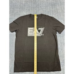 EA7 Emporio Armani Mens Graphic Logo T-Shirt Brown 3DPT81 PJM9Z Size M