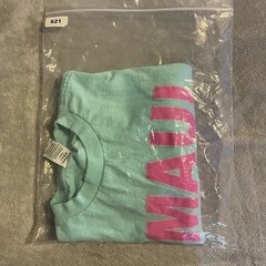 Maui Hawaii Shirt Adult Medium Blue Aloha State Crew Neck Streetwear Workout Tee