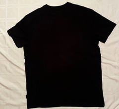 KENNETH COLE ROUND NECK BLACK UNWORN w/ TAGS SHORT SLEEVE- Size L ORIGINALLY $49