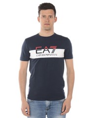 Emporio Armani Ea7 Sweatshirt Men’s Blue T Shirt 3GPT69 PJ03Z 1554