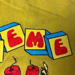 Supreme Dynamite Tee Shirt M Cotton USA Skate Streetwear Acid Yellow 101837 2019