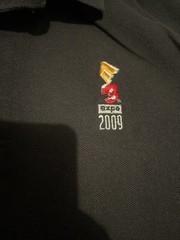 2009 Vintage E3 Promo Polo Shirt PS2 Nintendo Sega Video Game Employee SZ M