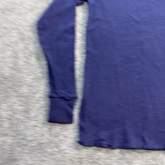 Polyskins Shirt Mens Medium Purple Long Sleeve Ribbed Cuffs By Allen A Made USA