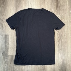 Gucci Men’s Black Logo Crew Neck Short Sleeve Cotton Jersey T-Shirt Size L Italy