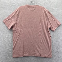 New Faherty Striped Shirt Mens XL Orange Cloud Cotton Soft Short Sleeve Tee B9