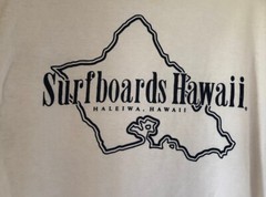 New Surfboards Hawaii Long Sleeved T-Shirt Original Classic, Two Vintage Designs