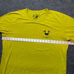 True Religion Logo T Shirt XXL Lime Green Streetwear Y2K Hype Casual Tee
