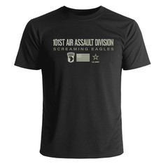 US Army 101st Air Assault Division Subdued T-Shirt Officially Licensed