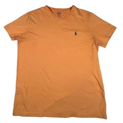Polo Ralph Lauren V-Neck T-Shirt Classic Fit Casual Everyday Tee Medium