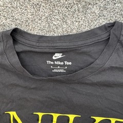 Nike Shirt Medium Black Yellow Sportmode Tuned Air Graphic Tee Streetwear
