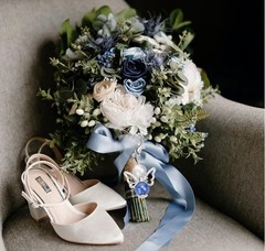 MKISHINE Something Blue for Bride to Be on Wedding Gifts Bridal Angel Bouquet…
