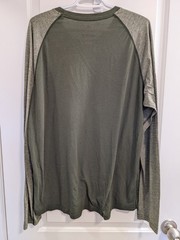 Adidas Ultimate Long Sleeve Shirt Two Tone Green XL