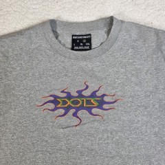 D.O.T.S. T-Shirt Sz M Don’t Over Think S*** Crew Short Sleeve Gray