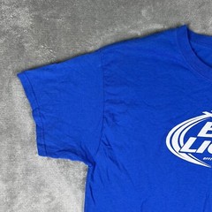 Bud Light Official Beer Sponsor of The NFL Men’s Large Royal Blue T-Shirt Gildan