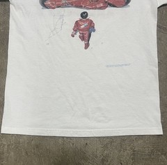 AKIRA 1988 vintage T-shirt Fashion Victim White Anime M RARE VARIATION