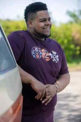 D555 Duke Big Mens Printed T-Shirt Vintage CD Plum 2XL 3XL 4XL 5XL 6XL (601607)