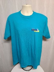 2005 JPMorgan Chase Corporate Challenge Team Adult Cyan XL TShirt