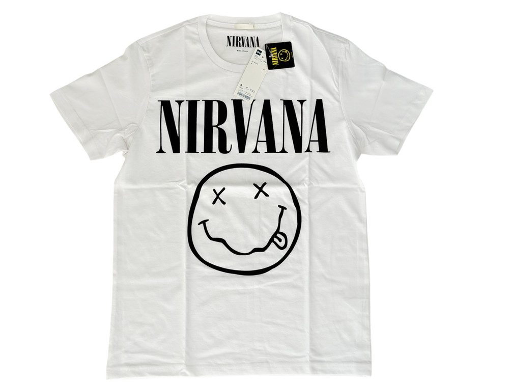 Nirvana x GU T-Shirt NWT Men’s Size S White