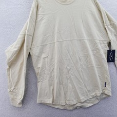 Spirit Jersey Long Sleeve Shirt Medium Sayulita Nayarit Wave Beige Puff Print