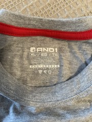 NEW With Tags AND1 Basketball Retro Style Gray Graphic T-Shirt Men’s XL