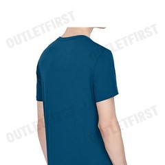 ARMANI EXCHANGE SLIM FIT T-SHIRT IN PIMA COTTON JERSEY COLOR LEGION BLUE CODE: