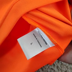 Dirty Hooker Shirt Mens Large Orange Performance Fishing Beach Beer Outdoor A8