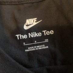 Nike Men’s Sportswear Just Do It T-Shirt Black Small Crew Neck AR5006-011 NWT