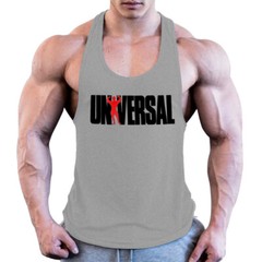 NEW Universal Men Gym Bodybuilding Tank Top Stringer Fitness Shirt VEST