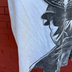 Vintage Cowboy Up Shirt Mens Size Medium Western Rodeo Graphic Tee AOP Graphic