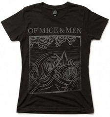 Of Mice & Men – Waves – Vintage Brand New Never Worn Licensed OG T-shirt XS OM&M
