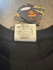 A Bathing Ape BAPE x Chrome Hearts Black Cotton Jersey Graphic Tee Men’s S